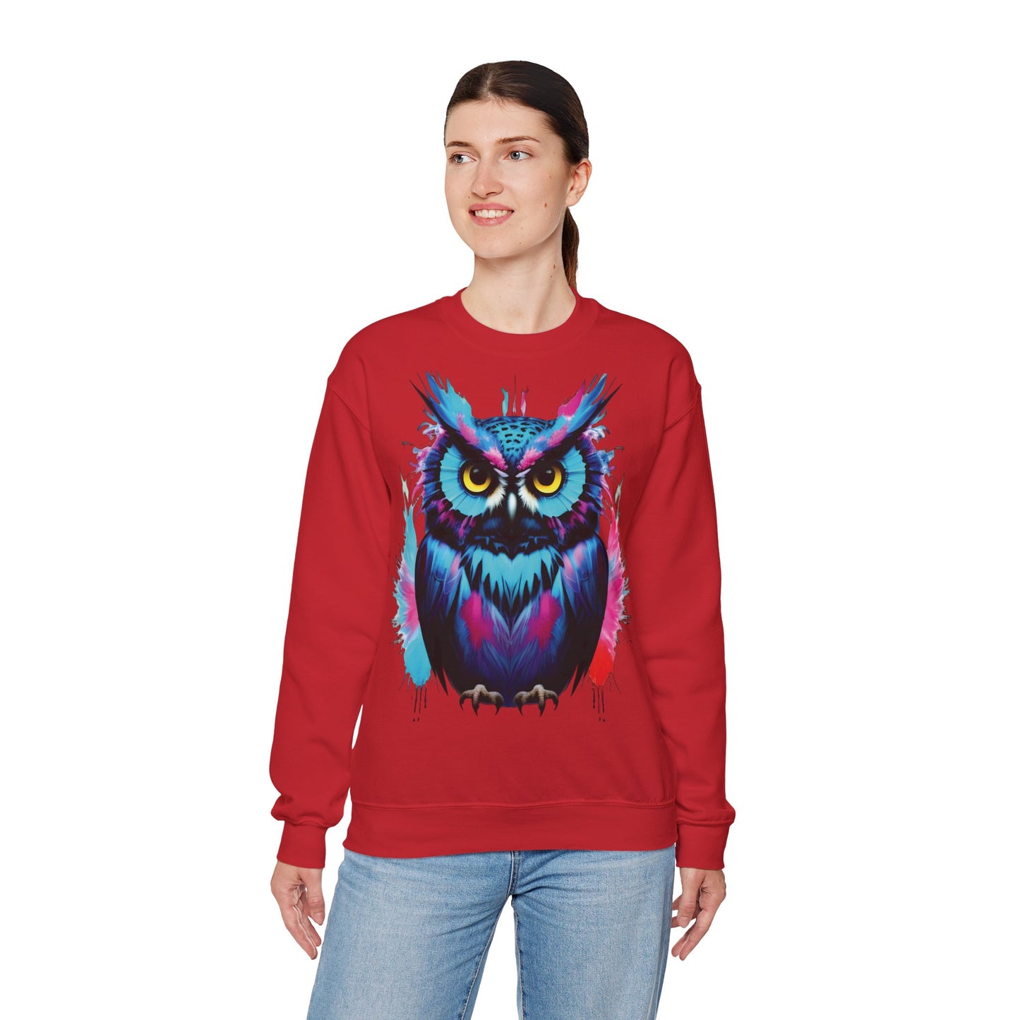 Bluză COLORFUL OWL Unisex