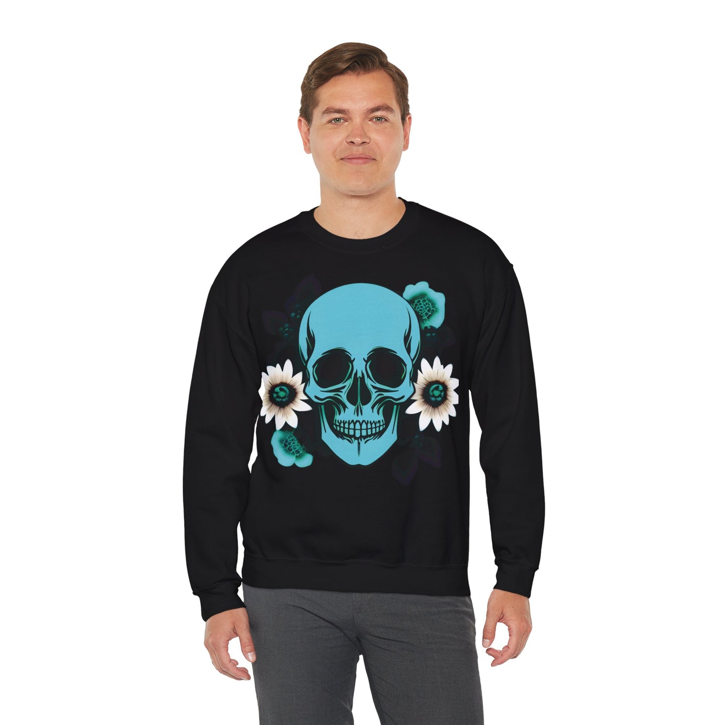 Bluză FLOWER SKULL Unisex