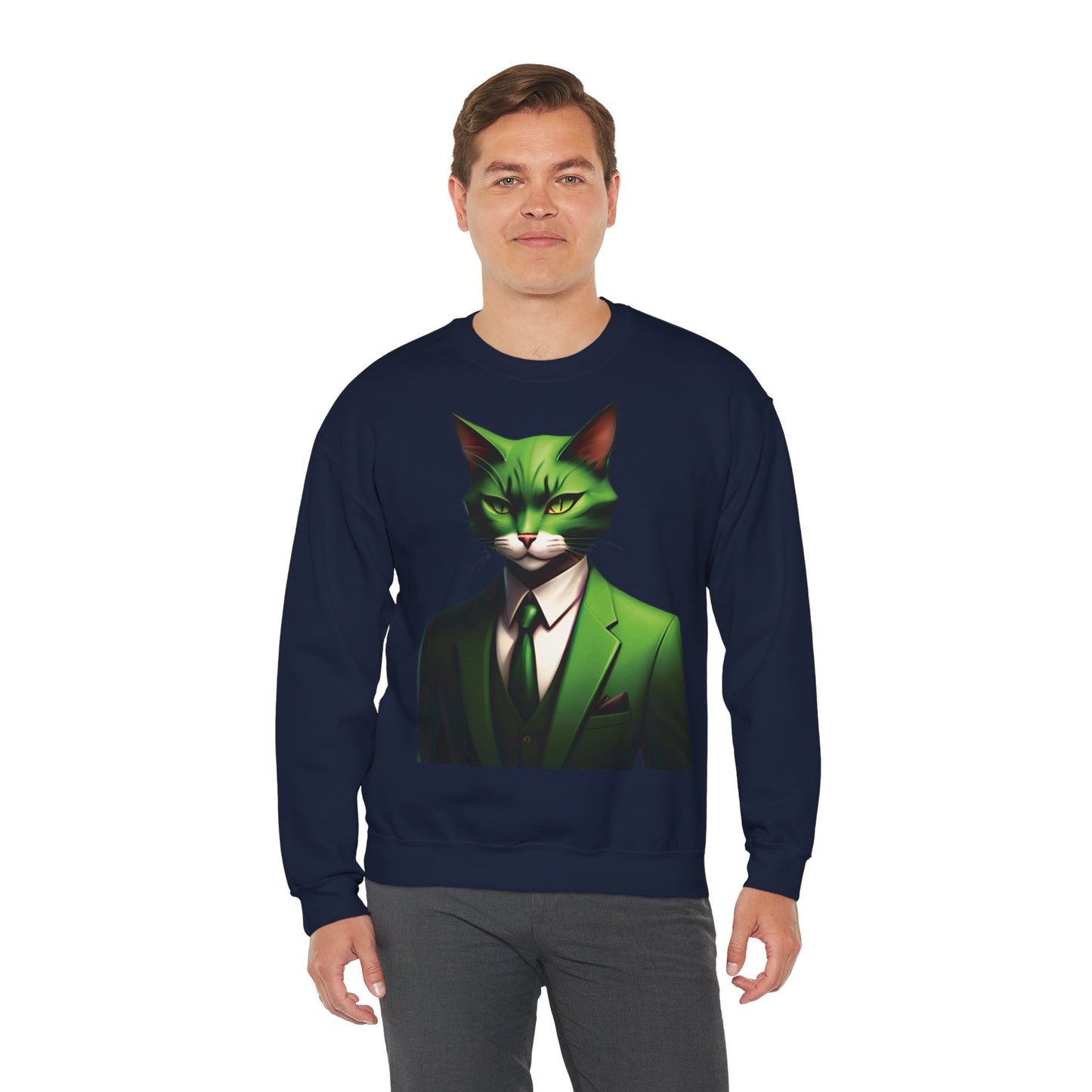 Bluză GREEN SUIT CAT Unisex