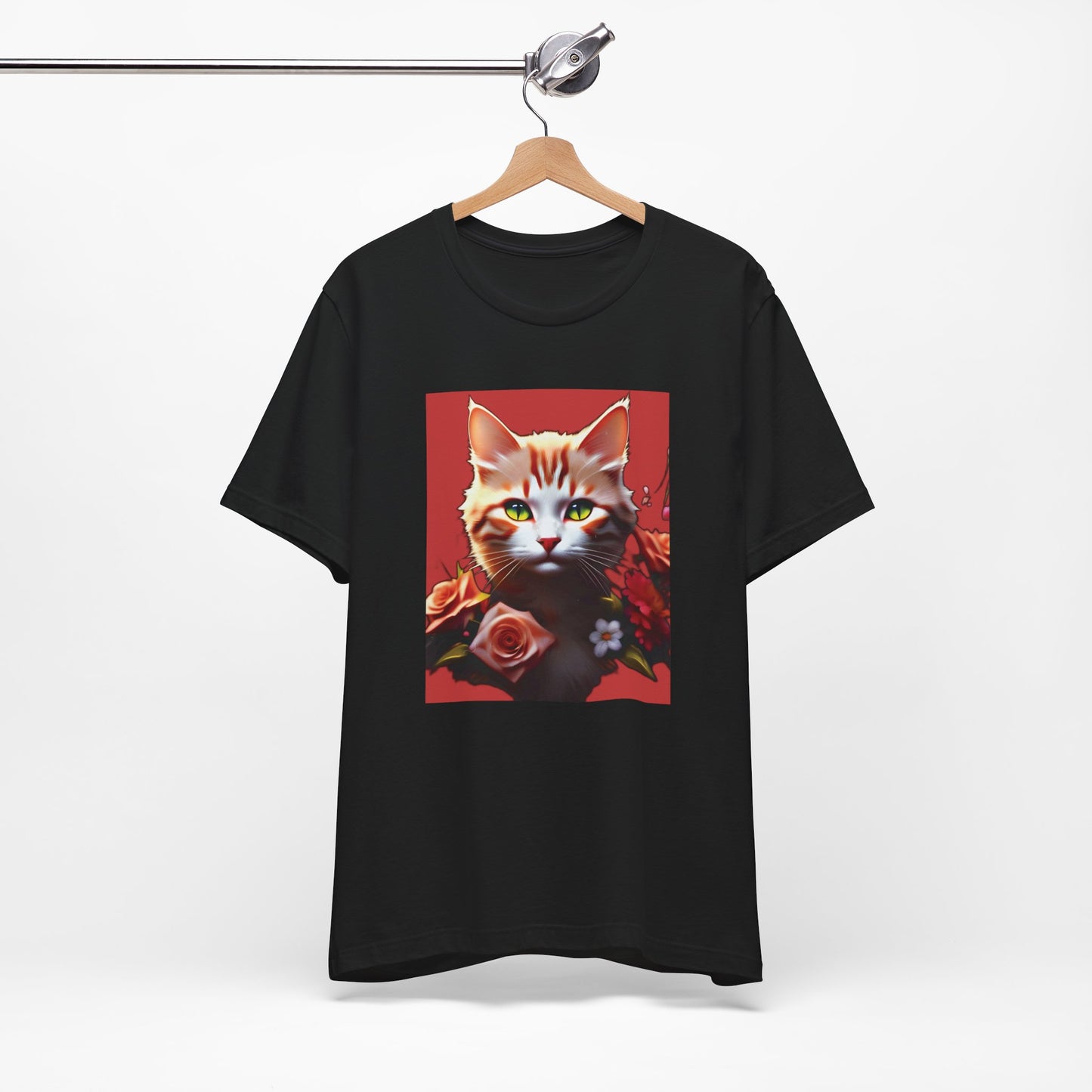 Tricou FLOWER CAT Unisex