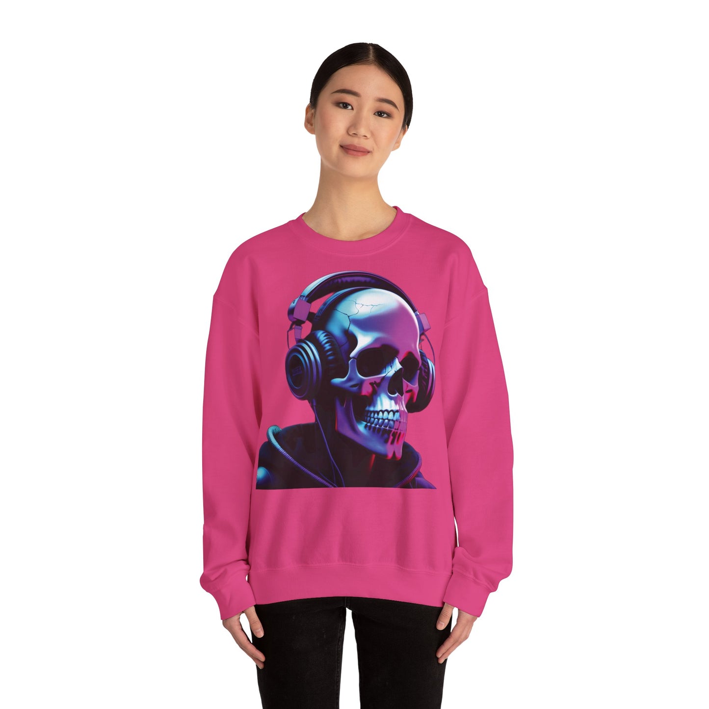 Bluză NEON SKULL Unisex
