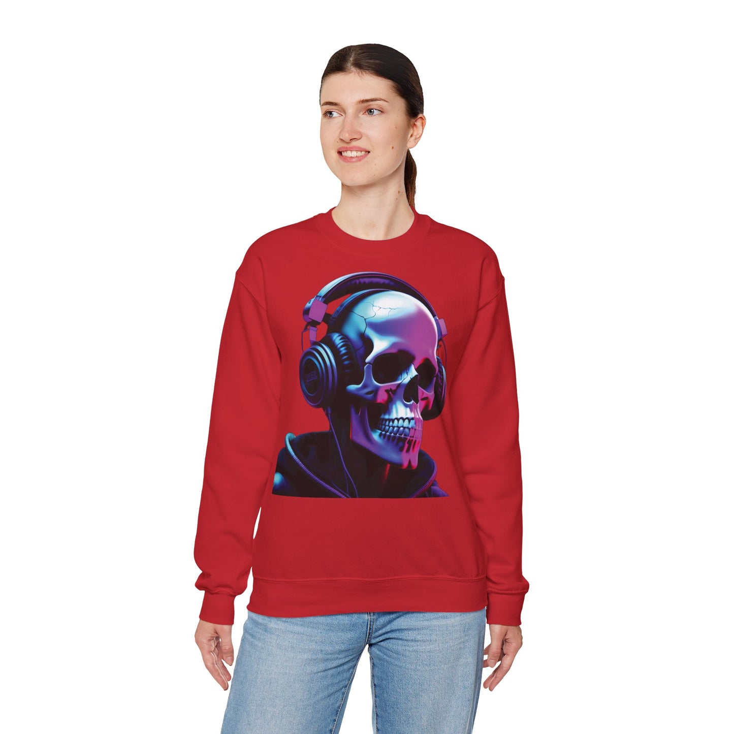Bluză NEON SKULL Unisex