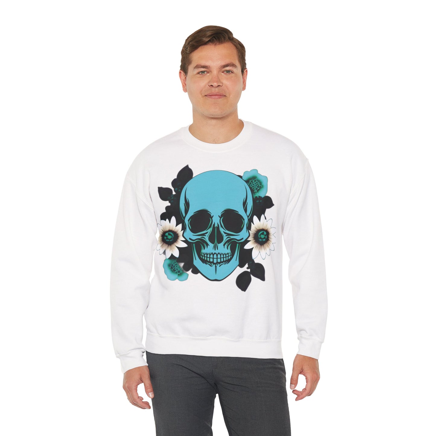 Bluză FLOWER SKULL Unisex